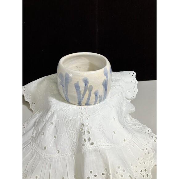 Studio Art Pottery Ceramic Blue Glaze Bowl - Picture 1 of 7